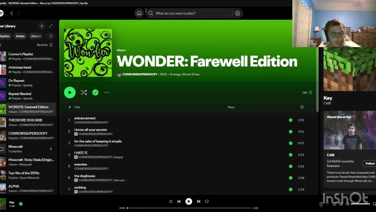 Album Review: &ldquo;WONDER: Farewell Edition&rdquo; by CONNORISSUPERGOOFY