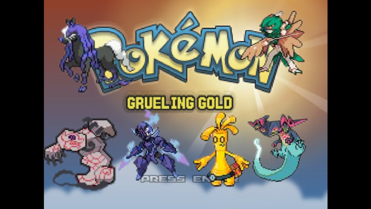 Pokemon Grueling Gold MonoGhost (Brock-Lt Surge) Kanto Portion