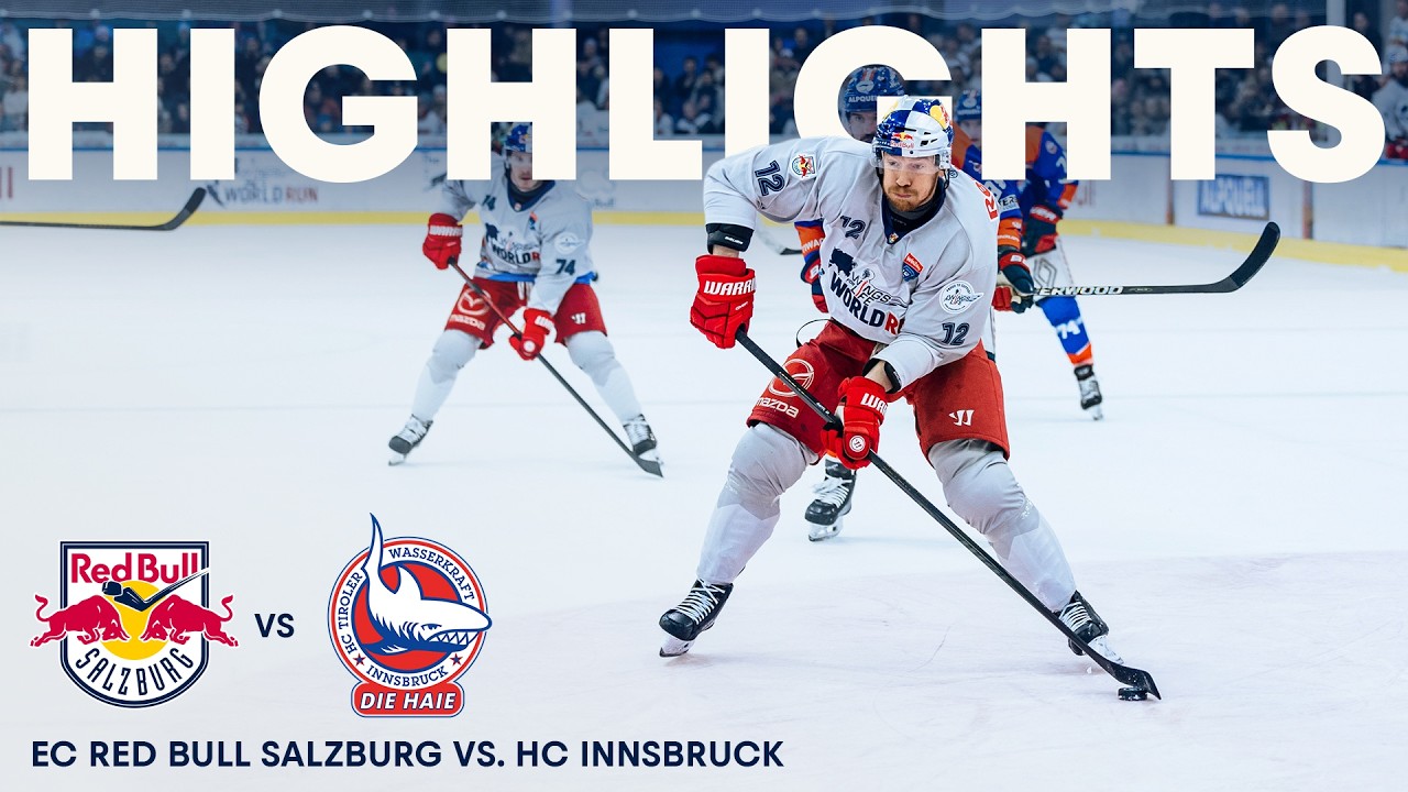 EC Red Bull Salzburg vs HC TIWAG Innsbruck - Die Haie