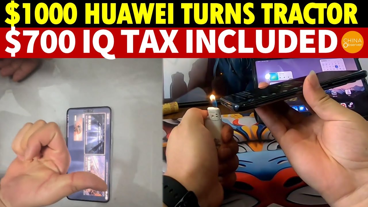 Hilarious! Huawei’s $1K Flagship Phone’s “Revolutionary” Tech: Speaker Blows Out Candle!