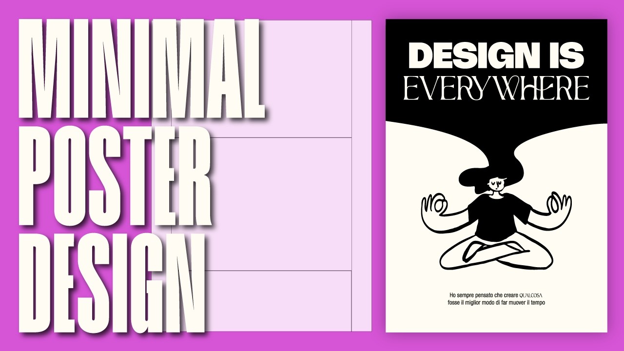 Crea un Poster Minimal con Illustrator (Guida Completa)