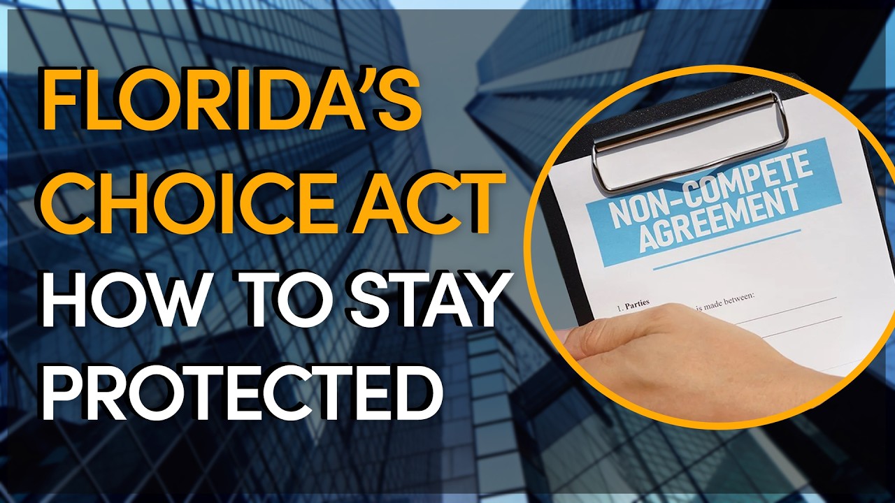 Non-Compete Agreements | Florida's New 4-Year Rule