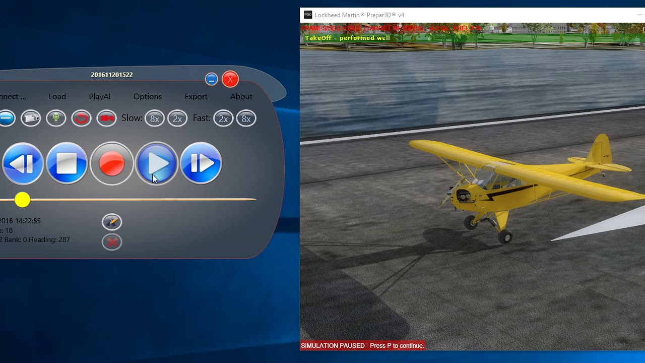 FlightControlReplay v4 Feature Demo - DynamicText