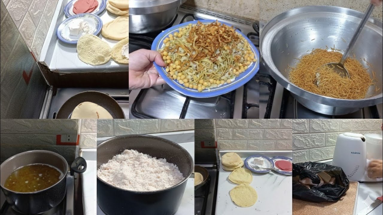 روتيني الصبح بدري | سندوتشات الولاد وسيّحت الدهن وعملت أحلى كشري بالدردشة! 🍲✨
