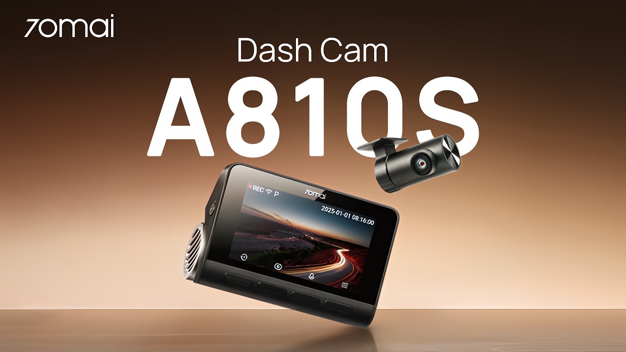 70mai Dash Cam 4K A810S