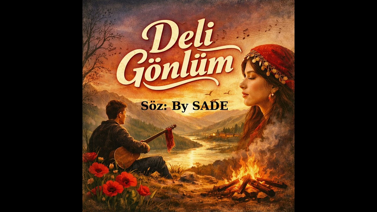 DELİ GÖNLÜM (Türkü) müzik Al söz: By SADE