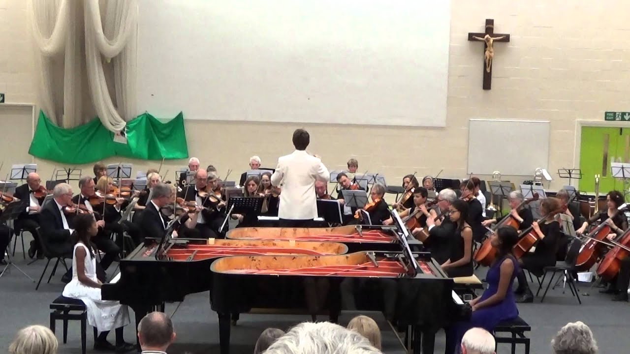 Isata, Konya and Jeneba Kanneh-Mason play Mozart Triple Piano Concerto K242