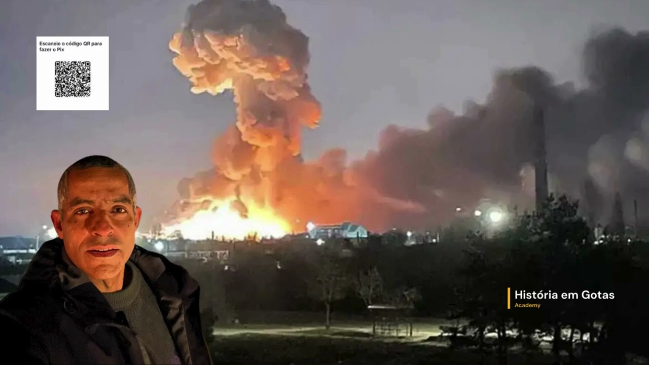 RÚSSIA LANÇA 147 DRONES EM UMA NOITE E AVANÇA EM DONETSK!!