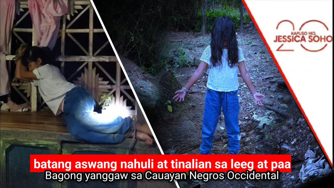 Kapuso Mo Jessica Soho: bagong aswang sa Negros Occidental, batang bata pa. Kwentong KMJS