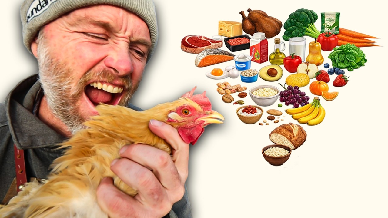 We grew + Ate the New Food Pyramid
