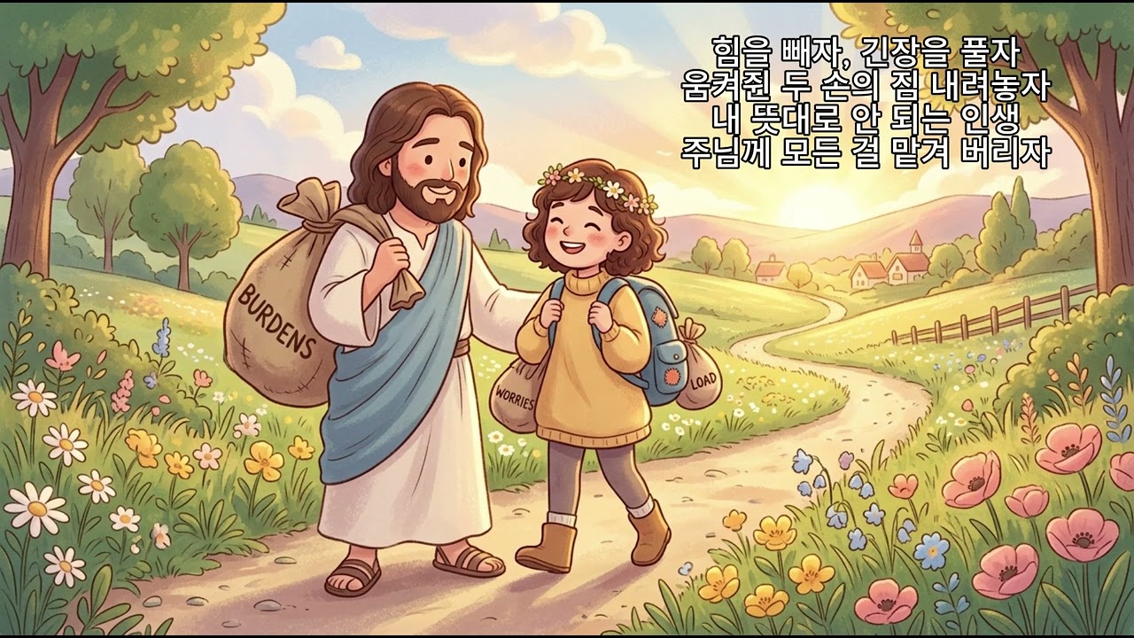 힘을 빼자 주님께 모든 걸 맡겨 버리자