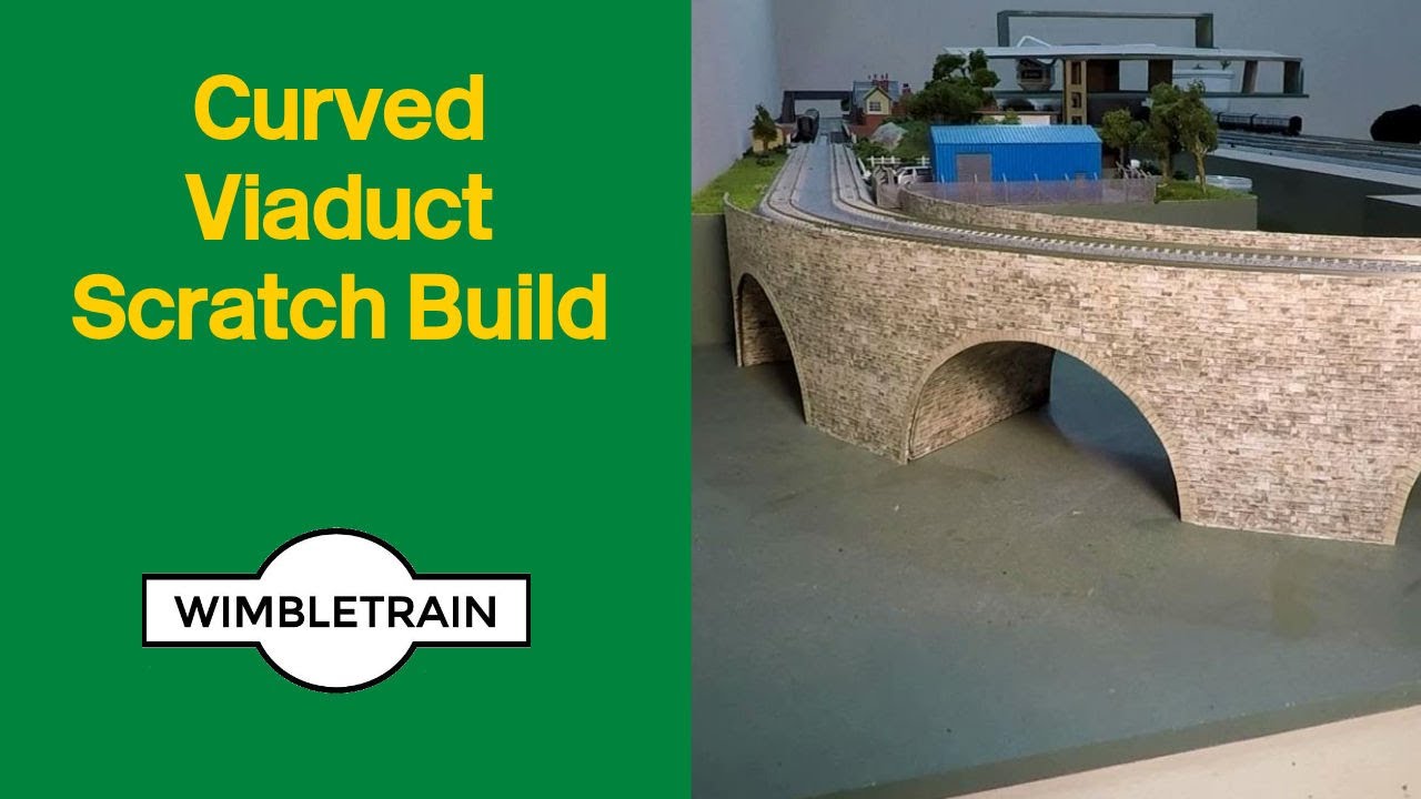 Curved Viaduct scratch build