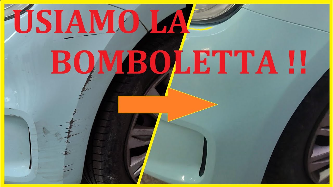 come ritoccare piccoli danni a bomboletta