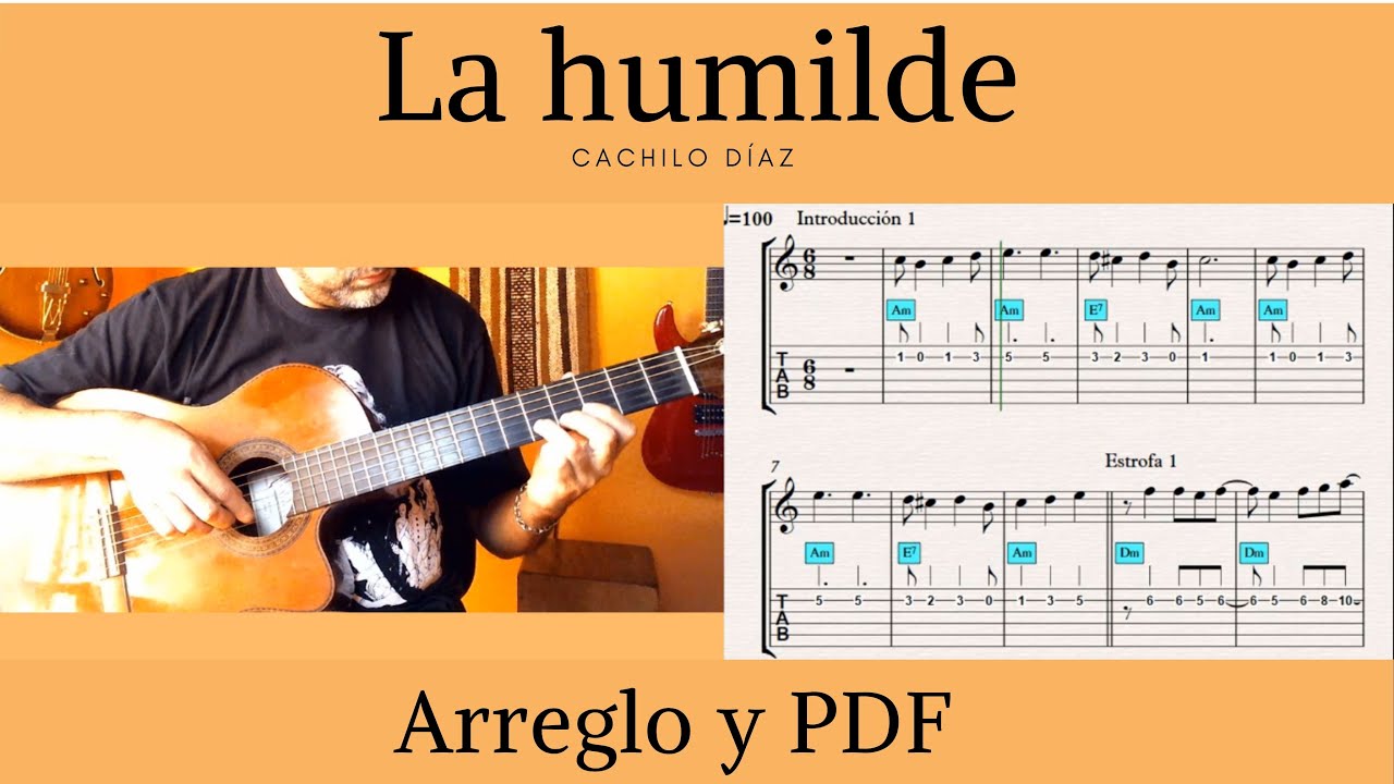 La humilde | Arreglo y PDF