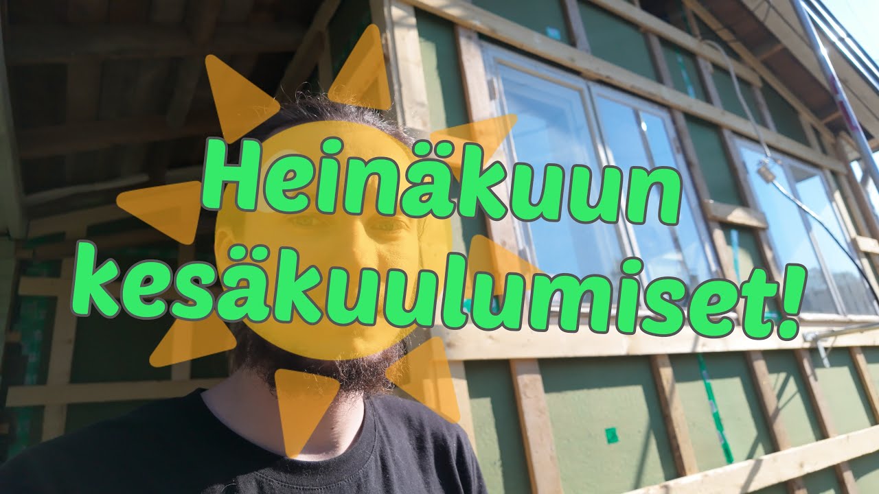 Kesäkuulumiset - Tuotantotiimi välttelee työtä kesäisin