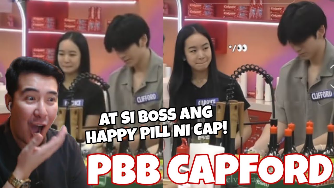 CapFord HAPPY PILL IS CLIFFORD | Коллаборация с PBB Caprice Cayetano John Clifford | РЕАКЦИЯ