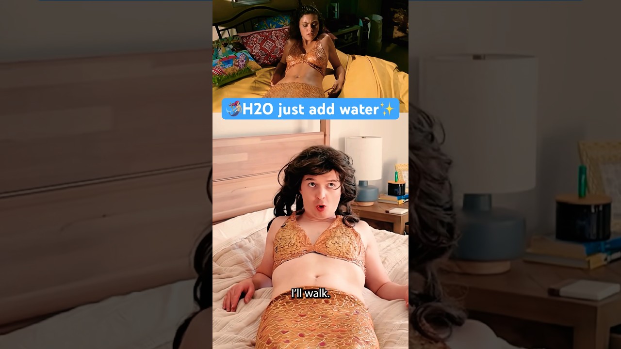NAUR CLEO H2O просто добавь воды! #шорты #h2o #h2ojustaddwater #русалка #австралиец #австралиец