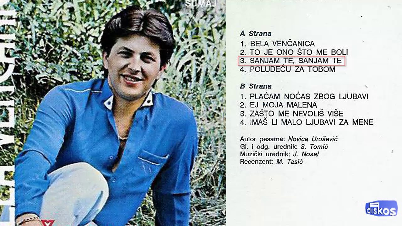 Serif Konjevic - Sanjam te, sanjam te - (Audio 1982)