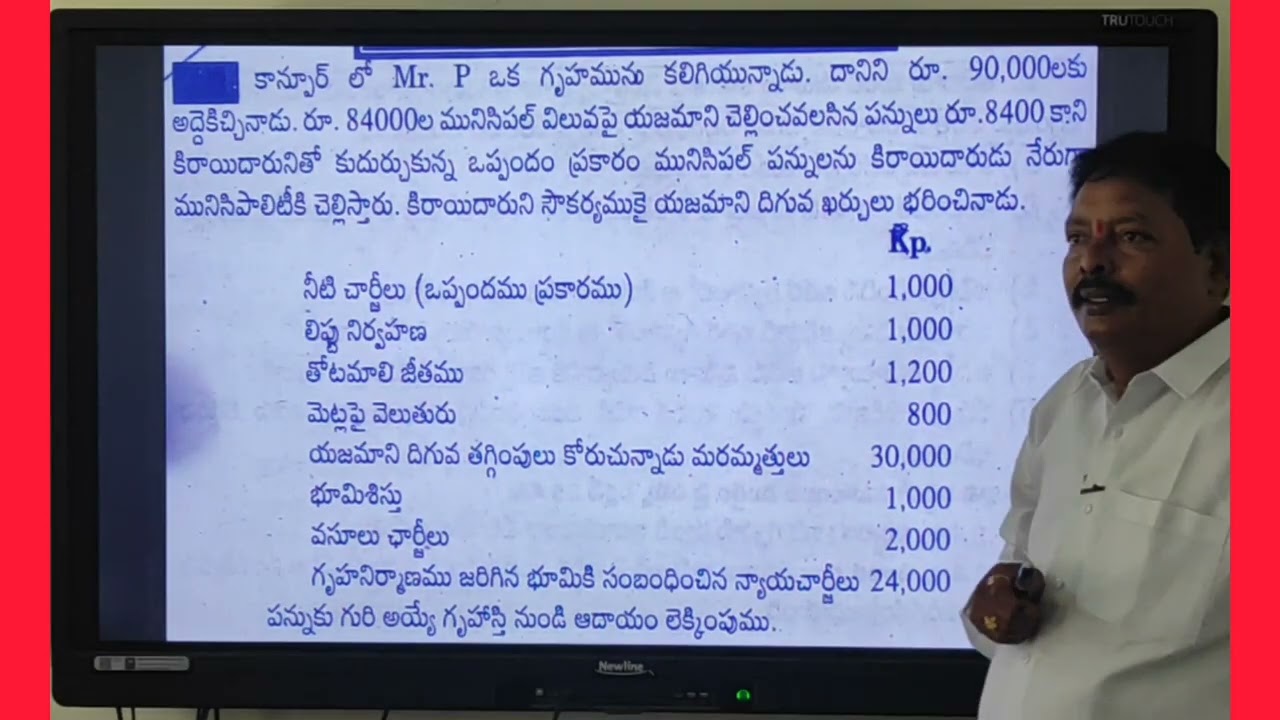 INCOME TAX#BCOM 4TH SEM ₹income from house property#accounting