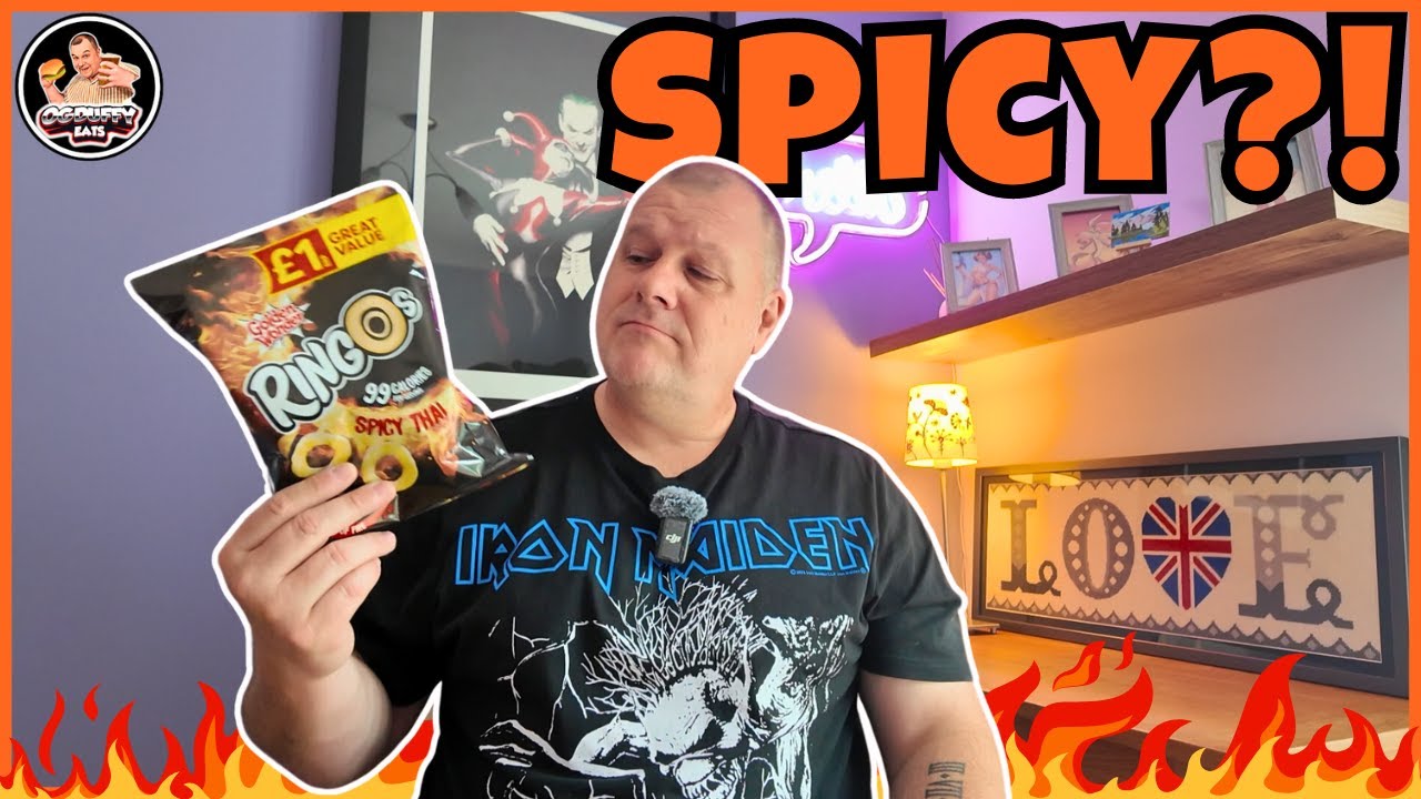 🔥🔥 Spicy Thai Ringo Crisps - Are They TOO Hot to Handle?