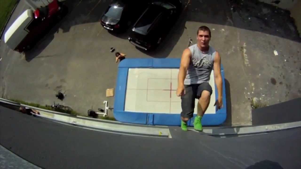 Extreme Trampoline Jumping