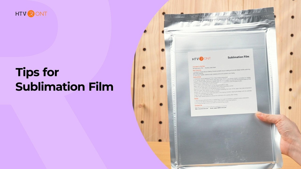Tips For Sublimation Film