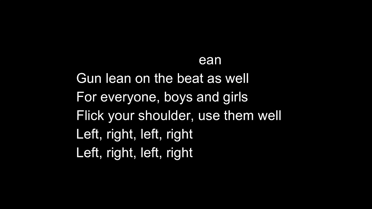 Russ - Gun Lean (Lyrics)