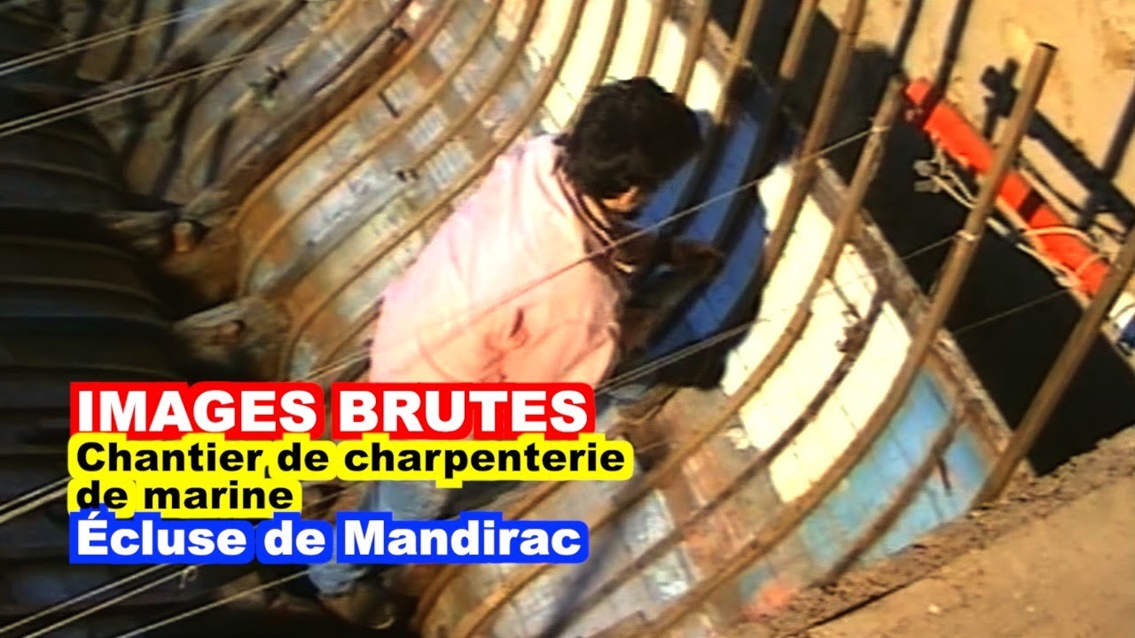 Chantier de charpenterie de marine de La «Marie-Thérèse»