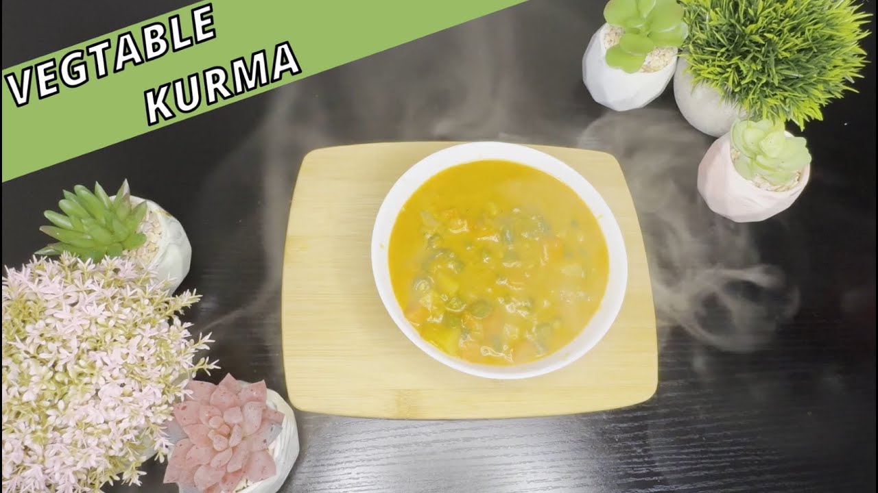 Vegetable Kurma (கூர்மா) #Kurma #VegetableKurma #Kurma #Vegetable #VegKurma #vegkurmarecipe #veg