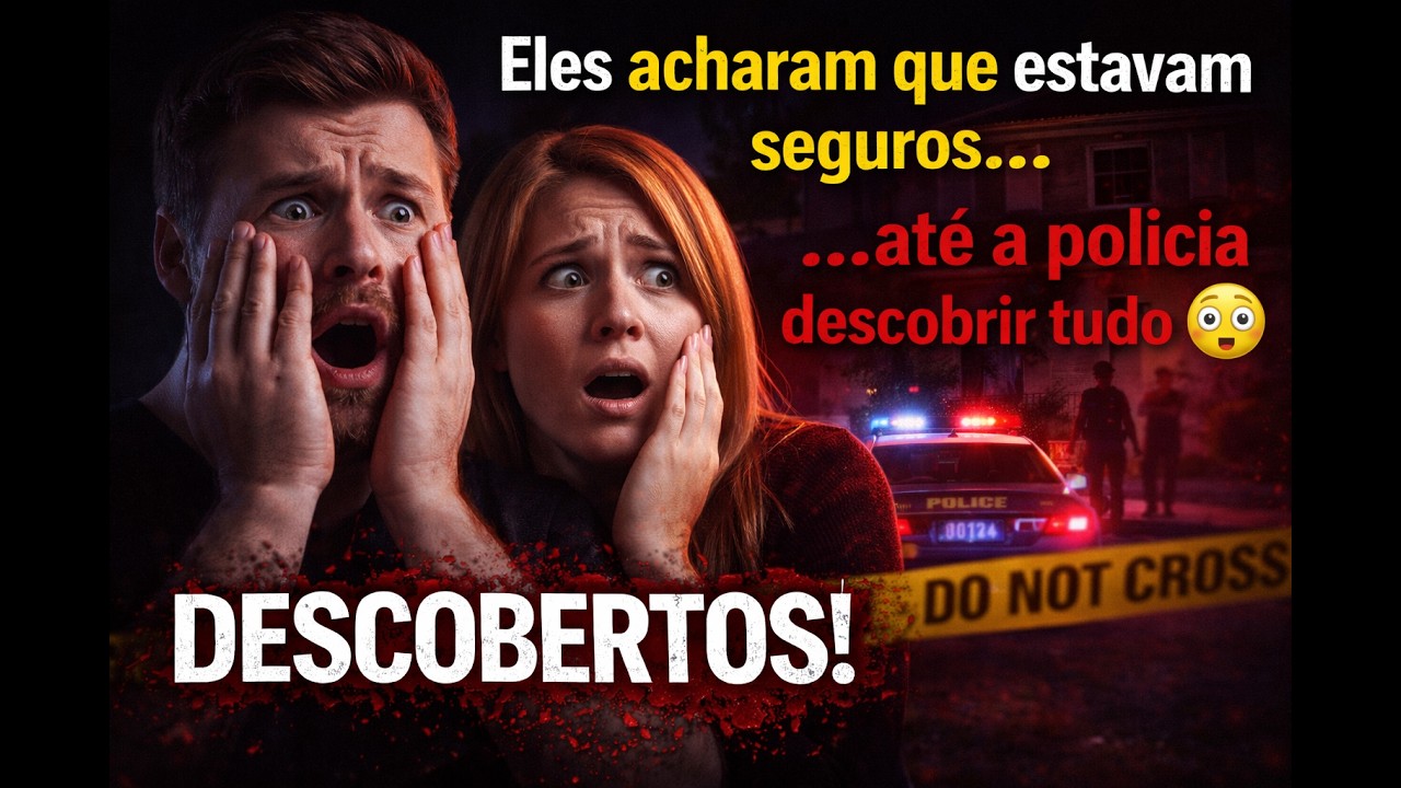 Eles acharam que estavam seguros&hellip; at&eacute; a pol&iacute;cia descobrir tudo 😳