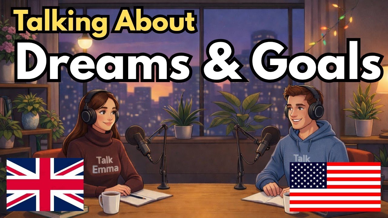 How to Talk About Dreams in English | English Conversation Practice 