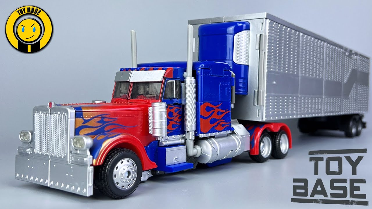 【Perfect Optimus Prime + Trailer】Transformers MB-11 Leader Class Optimus Prime Truck Robot