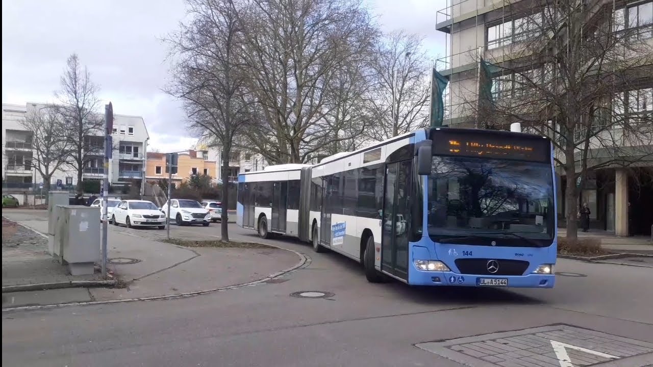 Mitfahrt Mercedes-Benz Citaro O530 Facelift G SWU Ulm Wagennummer 144