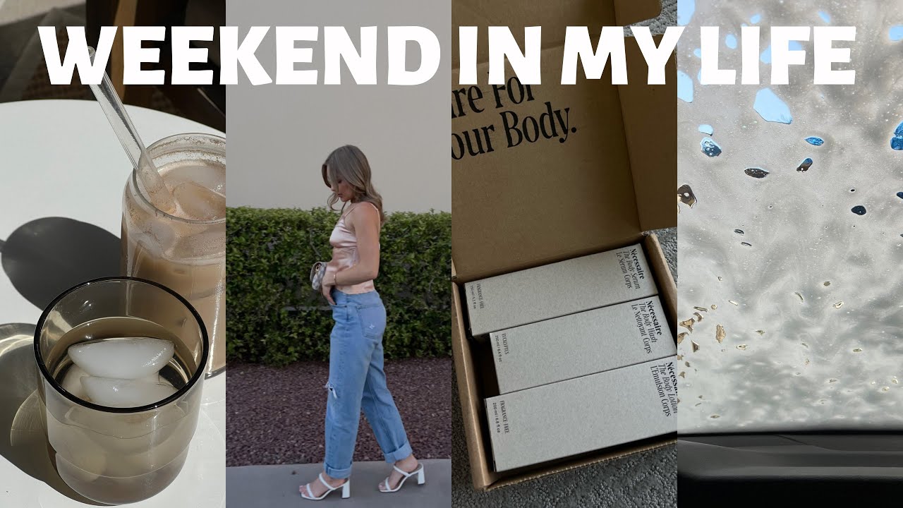 WEEKEND IN MY LIFE: office furniture updates, spring cleaning + chill saturday!
