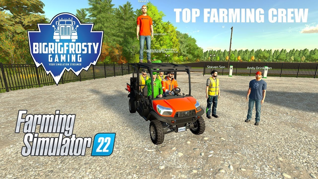 Corn, Soybean, Barley Harvest and Warehousing! FS22 Replay With Live Chat!