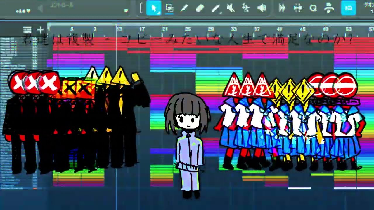 【自作フリーBGM】社会の縮図