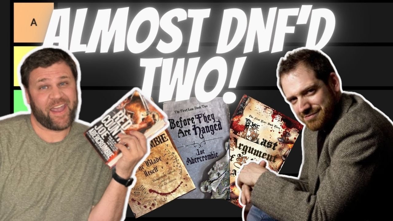Joe Abercrombie ALL BOOKS #TierList!