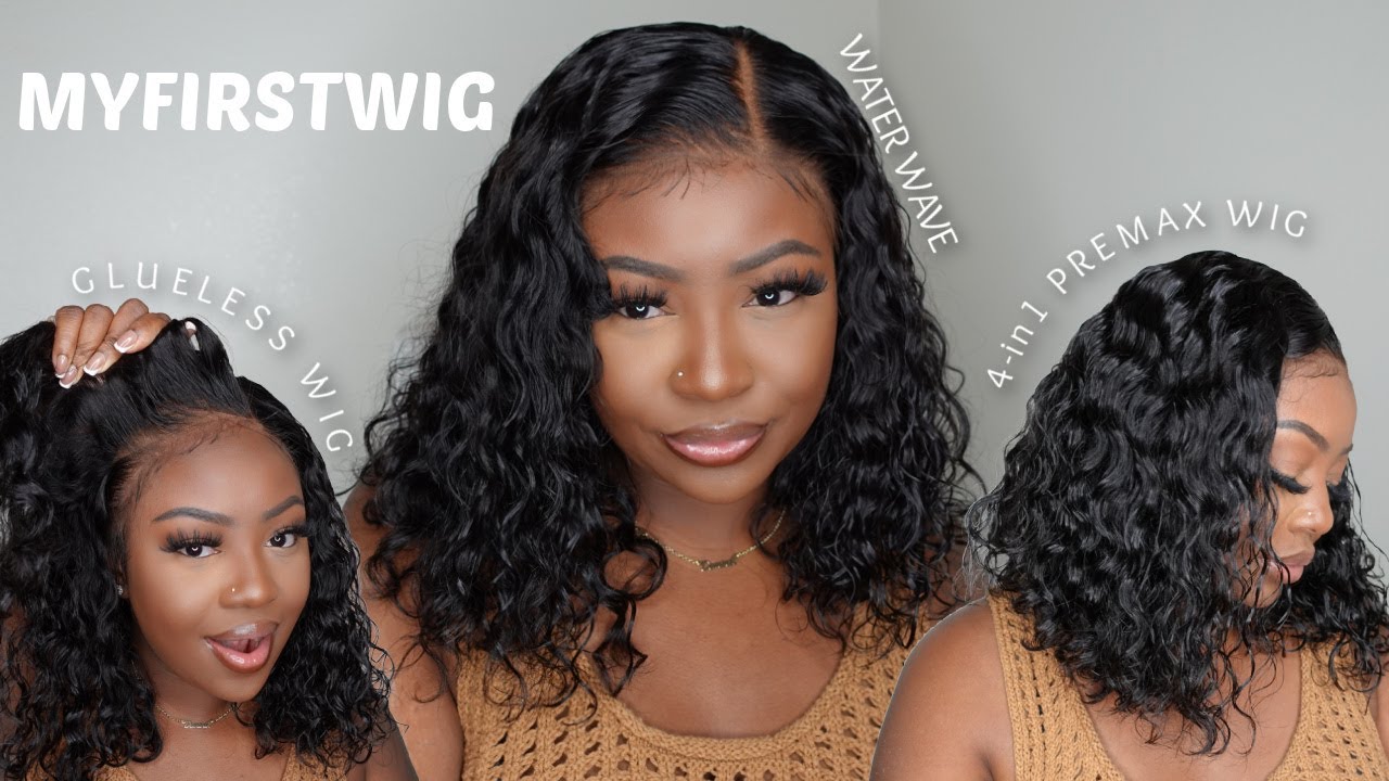 OMG! 4-in-1 PRE-MAX WATER WAVE BOB WIG INSTALL | MYFIRSTWIG