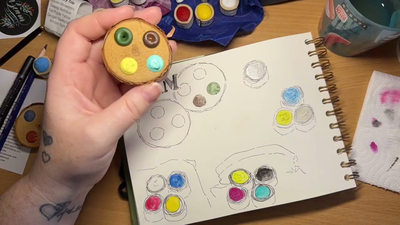 Swatching Beam paints