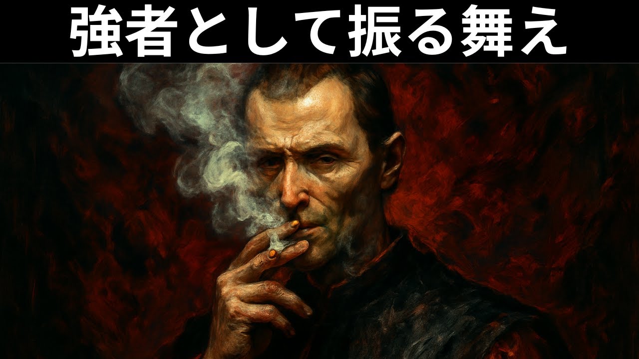 【マキャベリ】二度と舐められない男になる危険な心理操作術