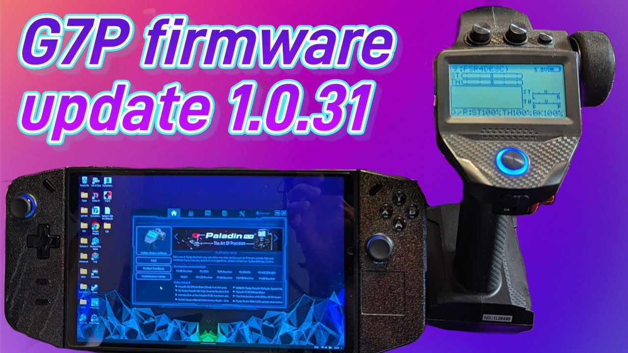 Flysky G7P Firmware update 1.0.31