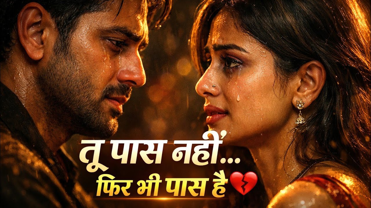 तू पास नहीं फिर भी पास है  | Heart Touching Bollywood Love Song | Sad Romantic Hindi Song