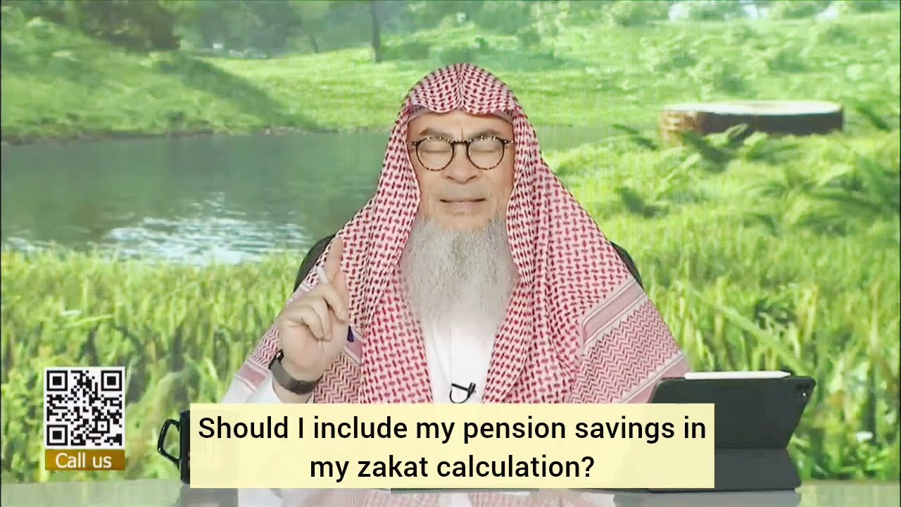 Should I include my pension savings in my zakat? #assimalhakeem #assim assim al hakeem