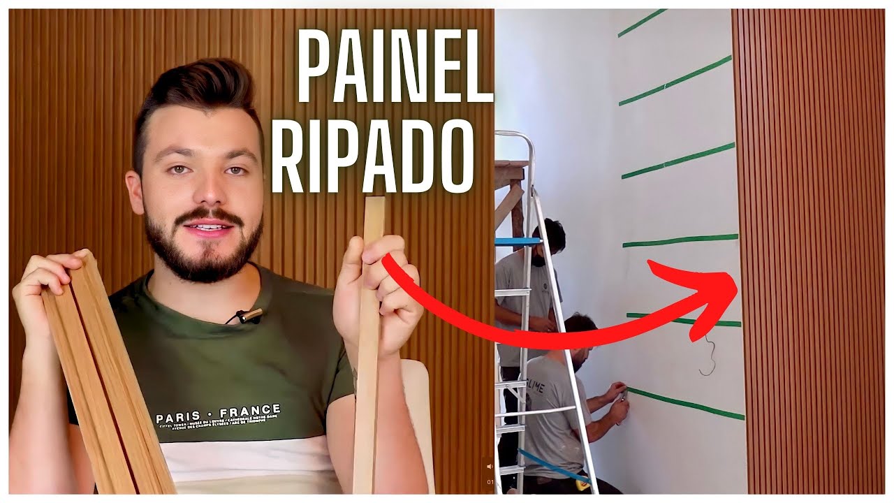 INSTALANDO PAINEL RIPADO PRONTO. MUITO FÁCIL - Eduardo Wizard