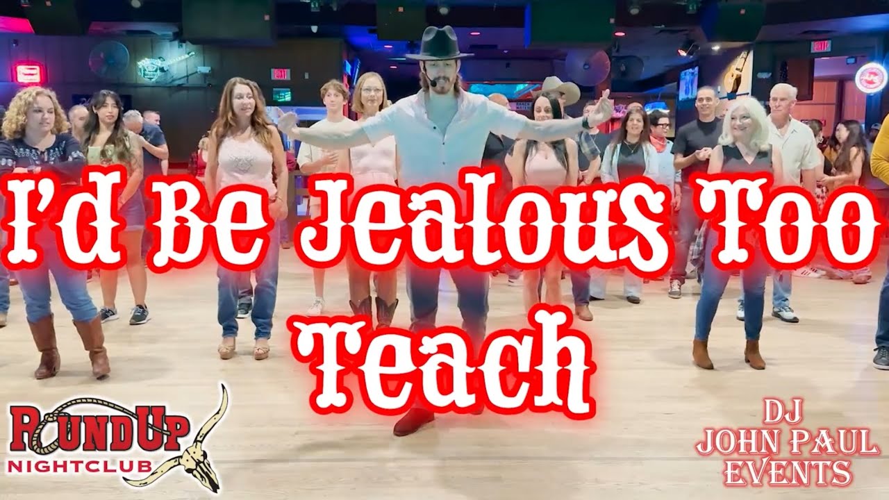 I'd Be Jealous Too by Dustin Lynch - Line Dance Lesson with JohnPaul at Round Up Nightclub