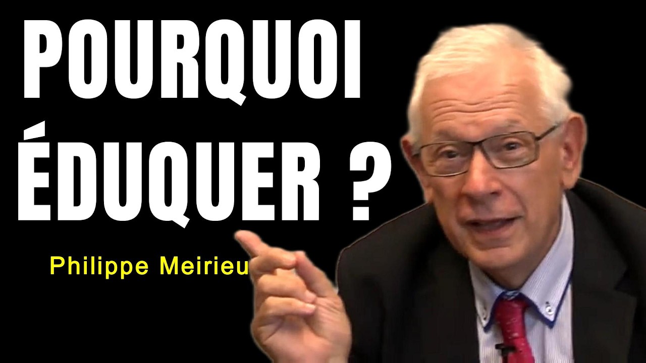 Pourquoi l’éducation est essentielle face à la crise sociale | Philippe Meirieu