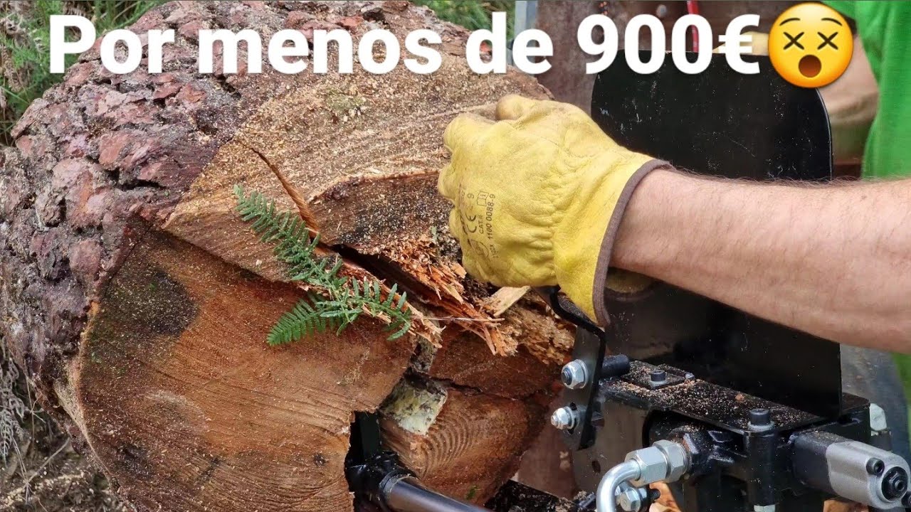Antes usaba el HACHA, NO conocía esta ASTILLADORA ECONÓMICA