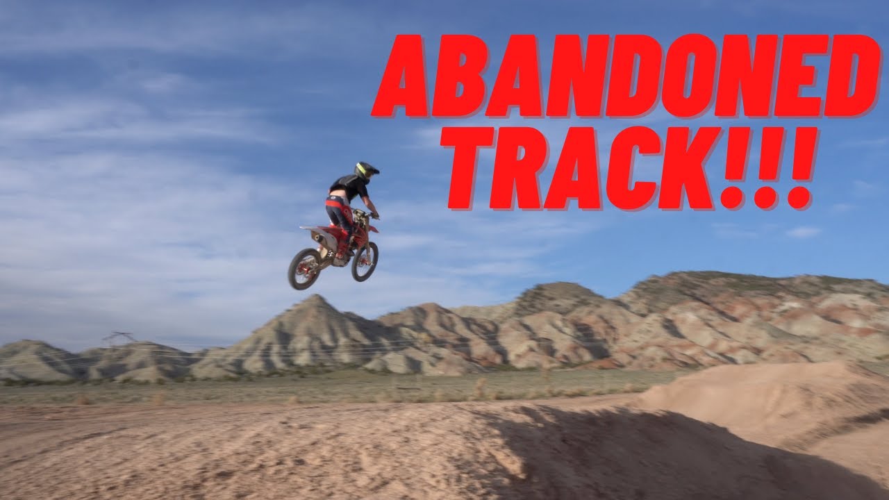 WE FOUND A ABANDONED MX TRACK!!! (Secret)