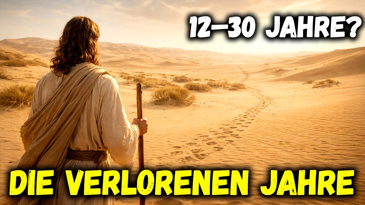 Was tat Jesus zwischen 12 und 30 Jahren? Die „verlorenen Jahre“