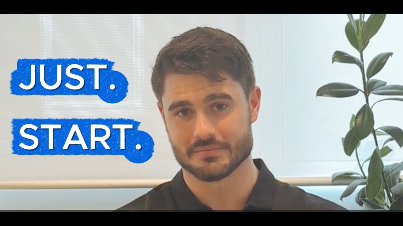 Local Man thinks you should JUST. START.